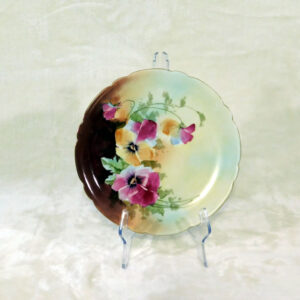 antique Limoges plate signed J. Bet