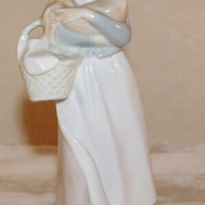 Lladro Girl with Basket