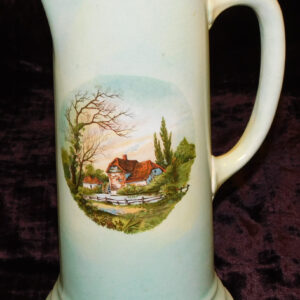 Green Ceramic Pitcher