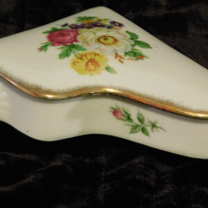 Porcelain Box in a Piano Shape