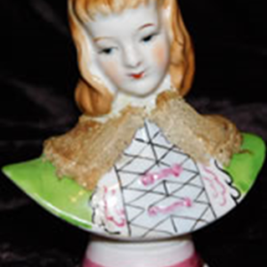 Ceramic Girl's bust