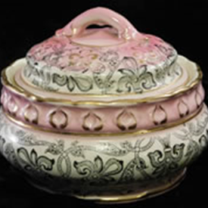 Antique Porcelain powder bowl