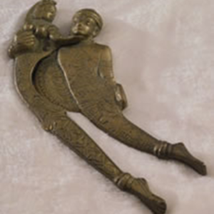 Antique Brass handforged "Sarota"