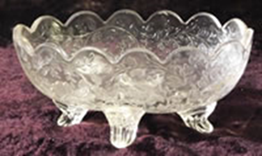 Footed candy bowl