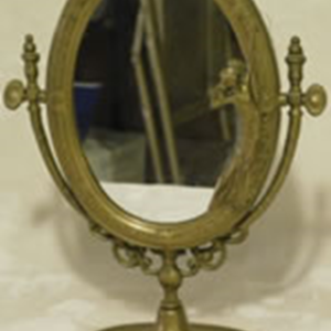 Vintage art deco brass