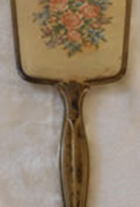 Vintage golden mirror