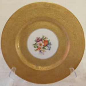 One Royal Bavarian China Plate