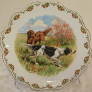 Decorative plate dogs
