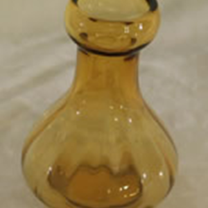 Clear Yellow Vase