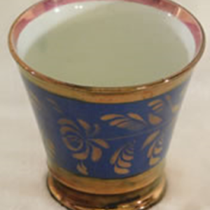 Copper Luster, Blue Band