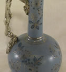 Antique, Silver Luster Water Jar