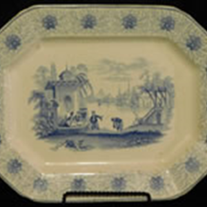Persia Waws Picture Platter