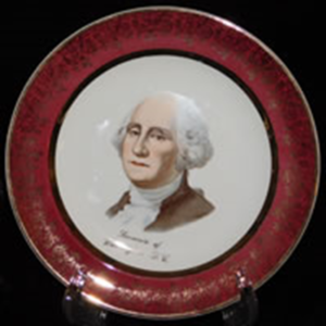 Souvenir Plate of Washington D.C