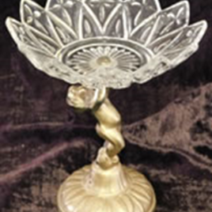 Clear Glass Candy dish