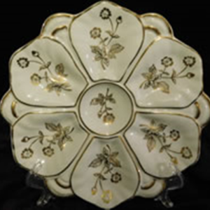 Porcelain Oyster dish