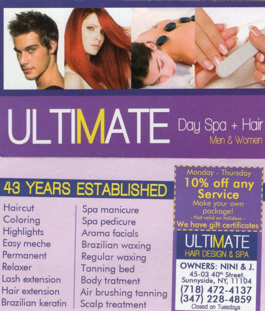 ultimate day spa - hair